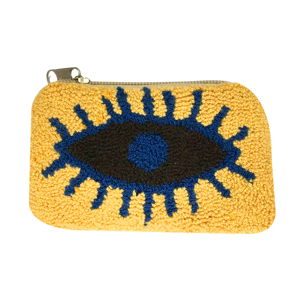 Yellow & Black Coin Purse