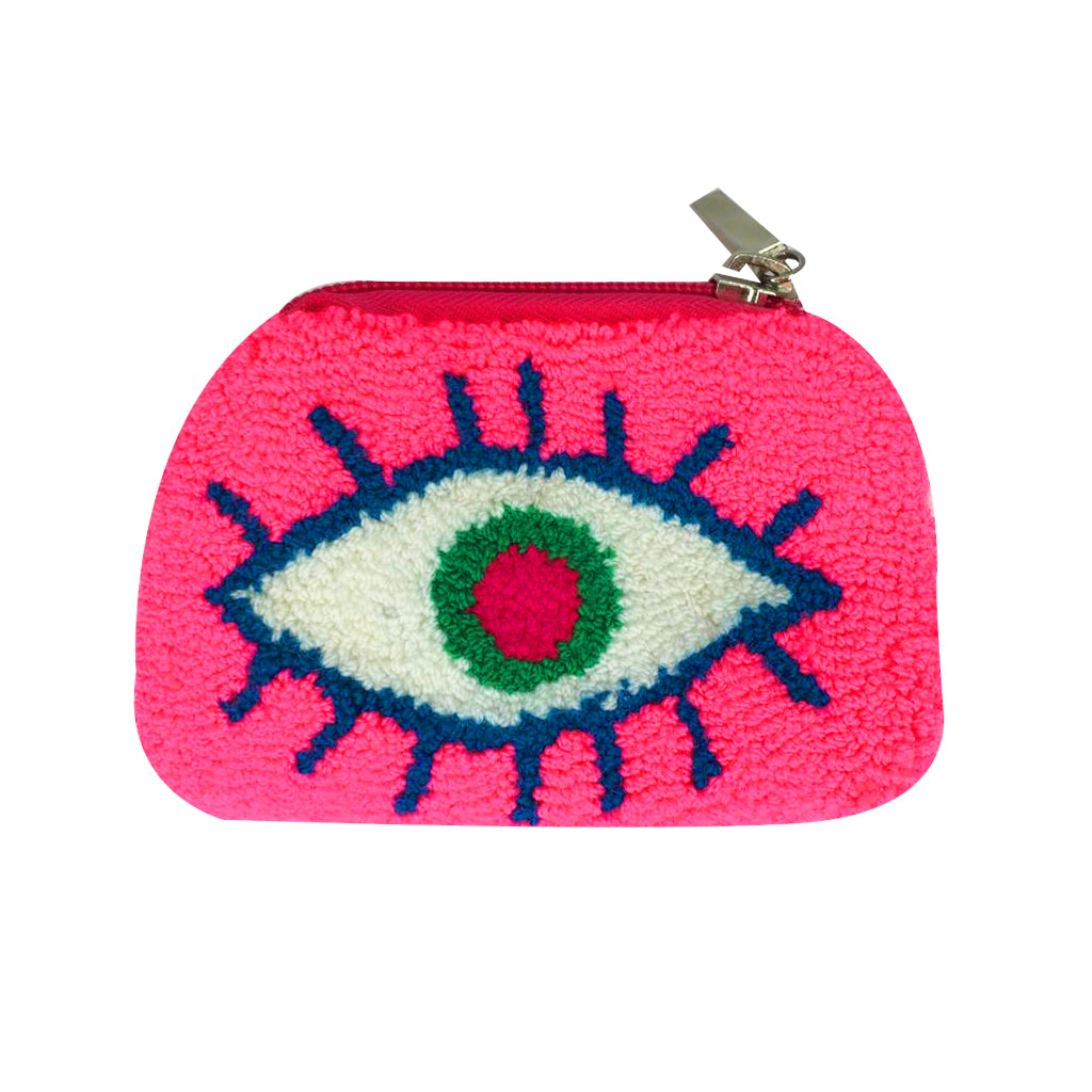 Pink & Blue Coin Purse