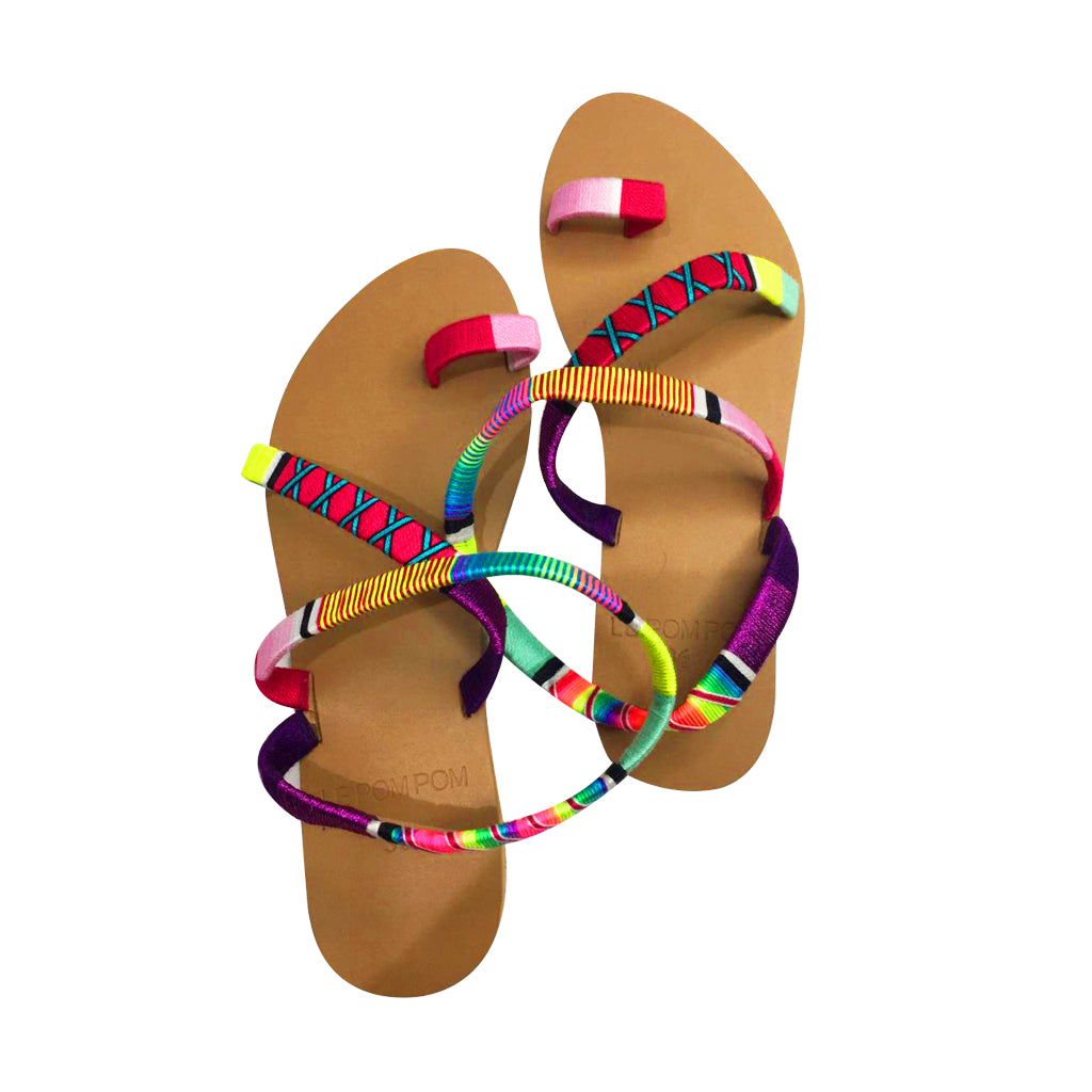 Penny Crossover Sandals Overstock