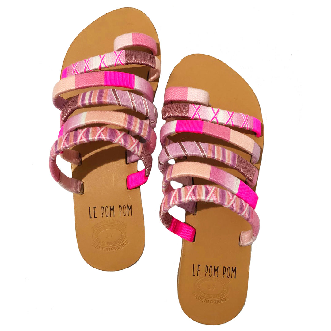 Pinks Strappy Sandals