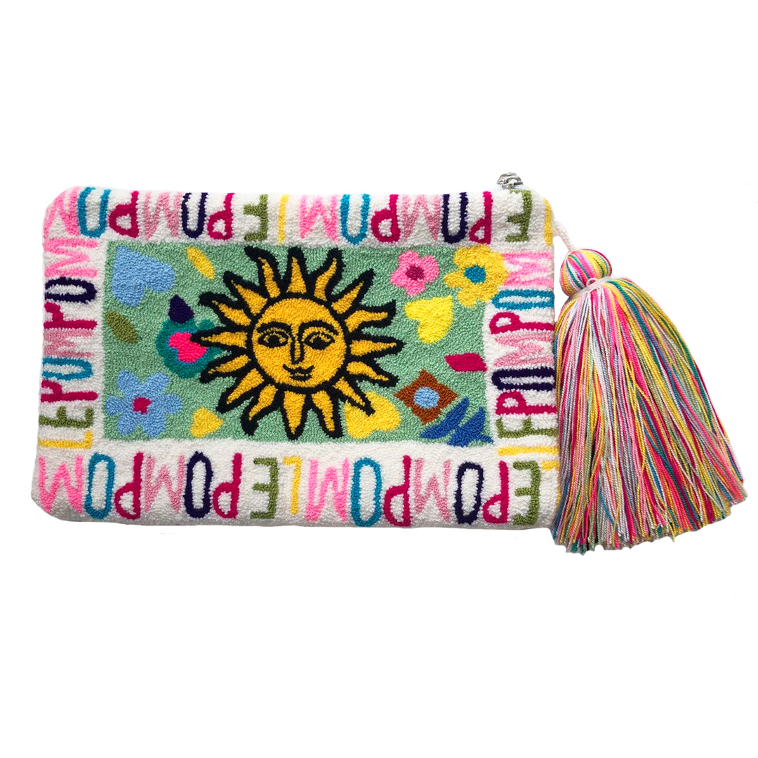 Le Pom Pom Clutch