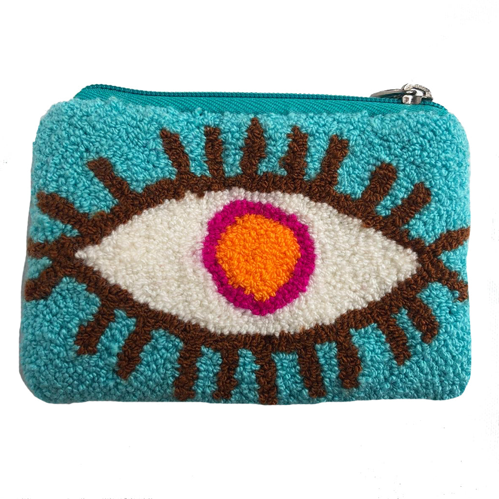 Blue & White Coin Purse