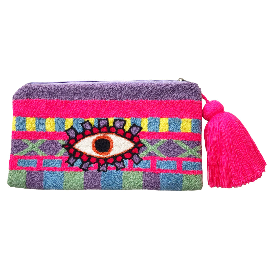 Striped Eye Clutch