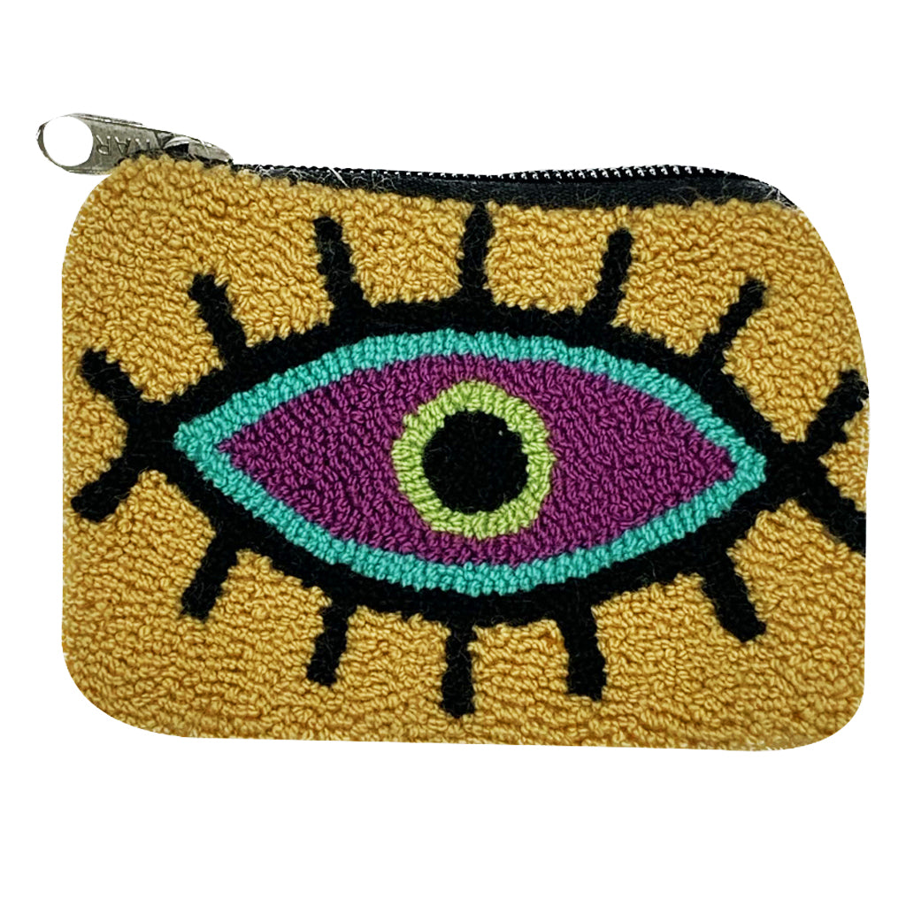 Luxor Gold & Purple coin purse