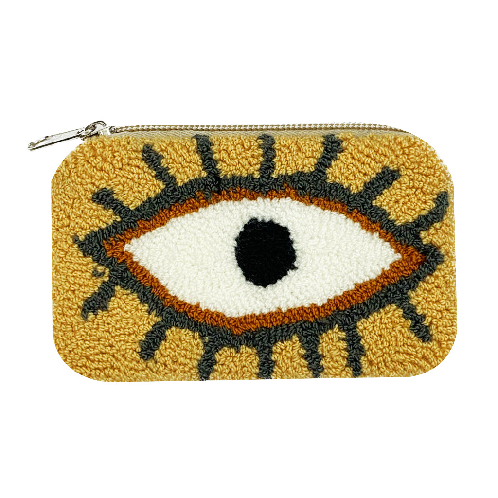 Straw & Davy Grey coin purse
