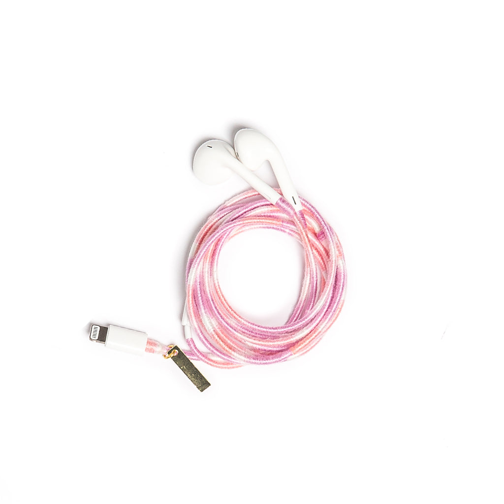 Pink Sky Earphones