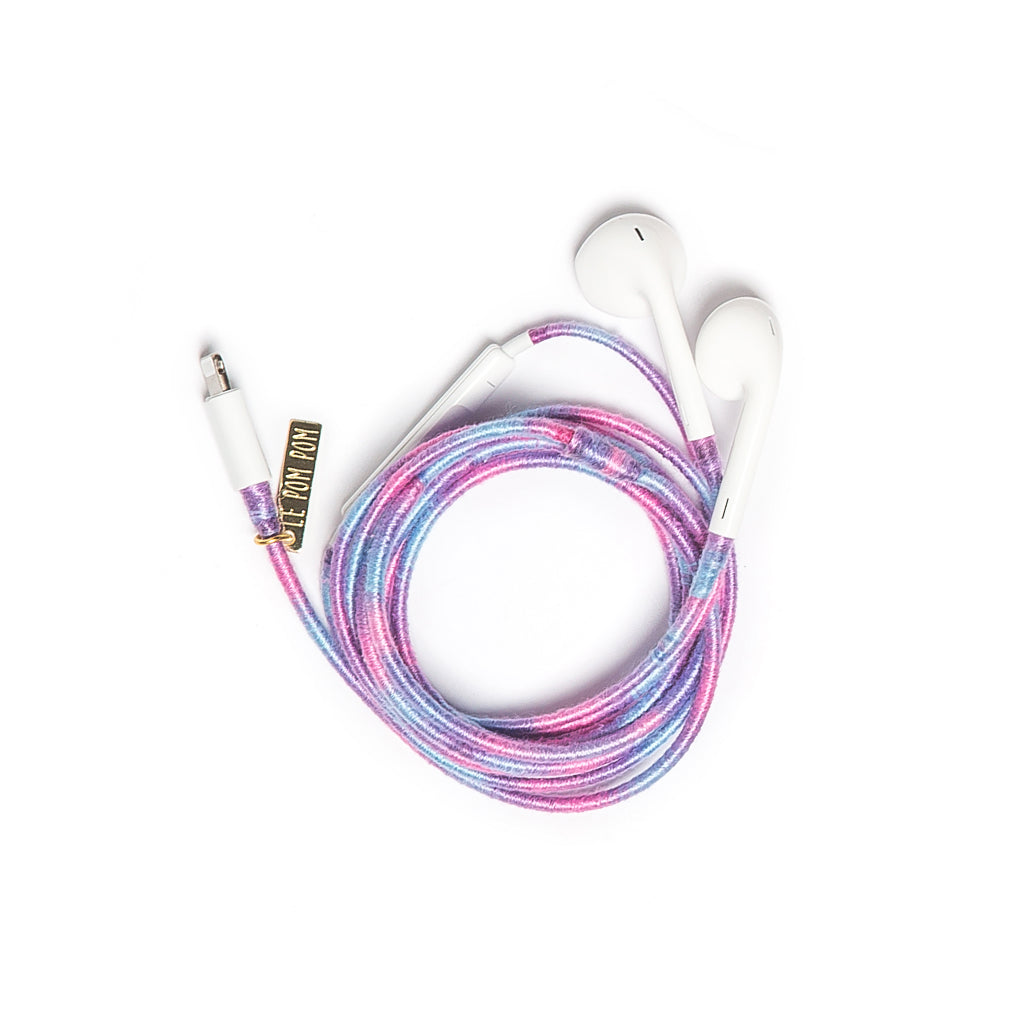 Shades of Purple Earphones