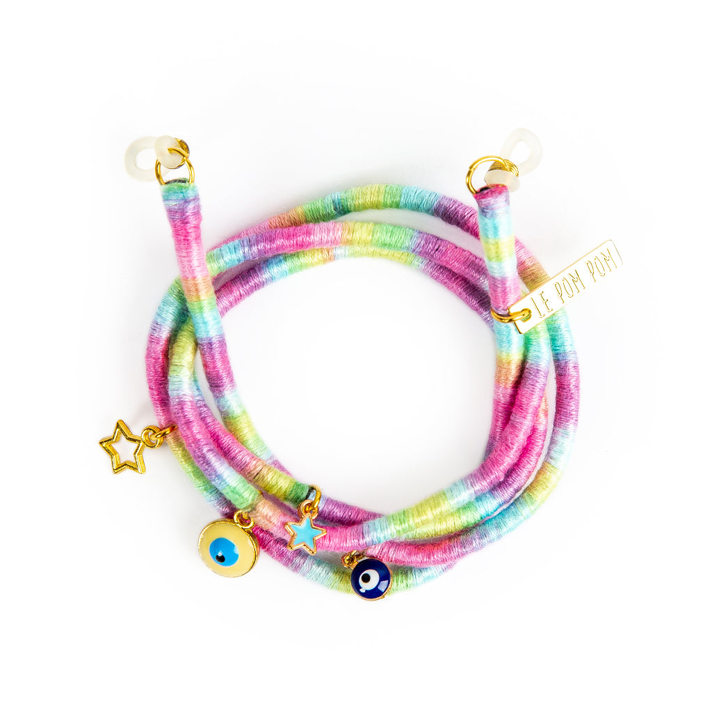 Cotton Candy Lanyard & Glasses Strap