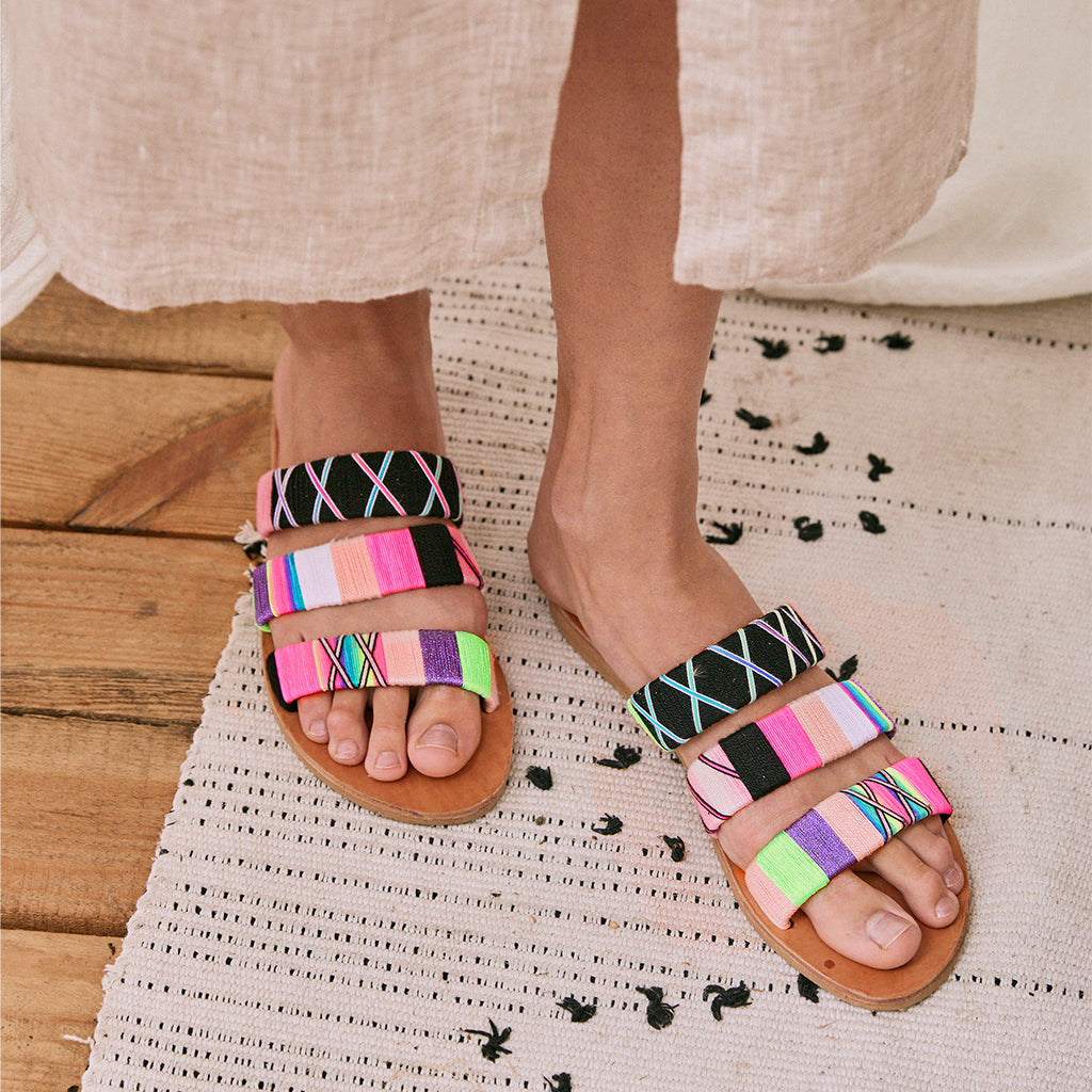 Arlene 3 Strand Sandals