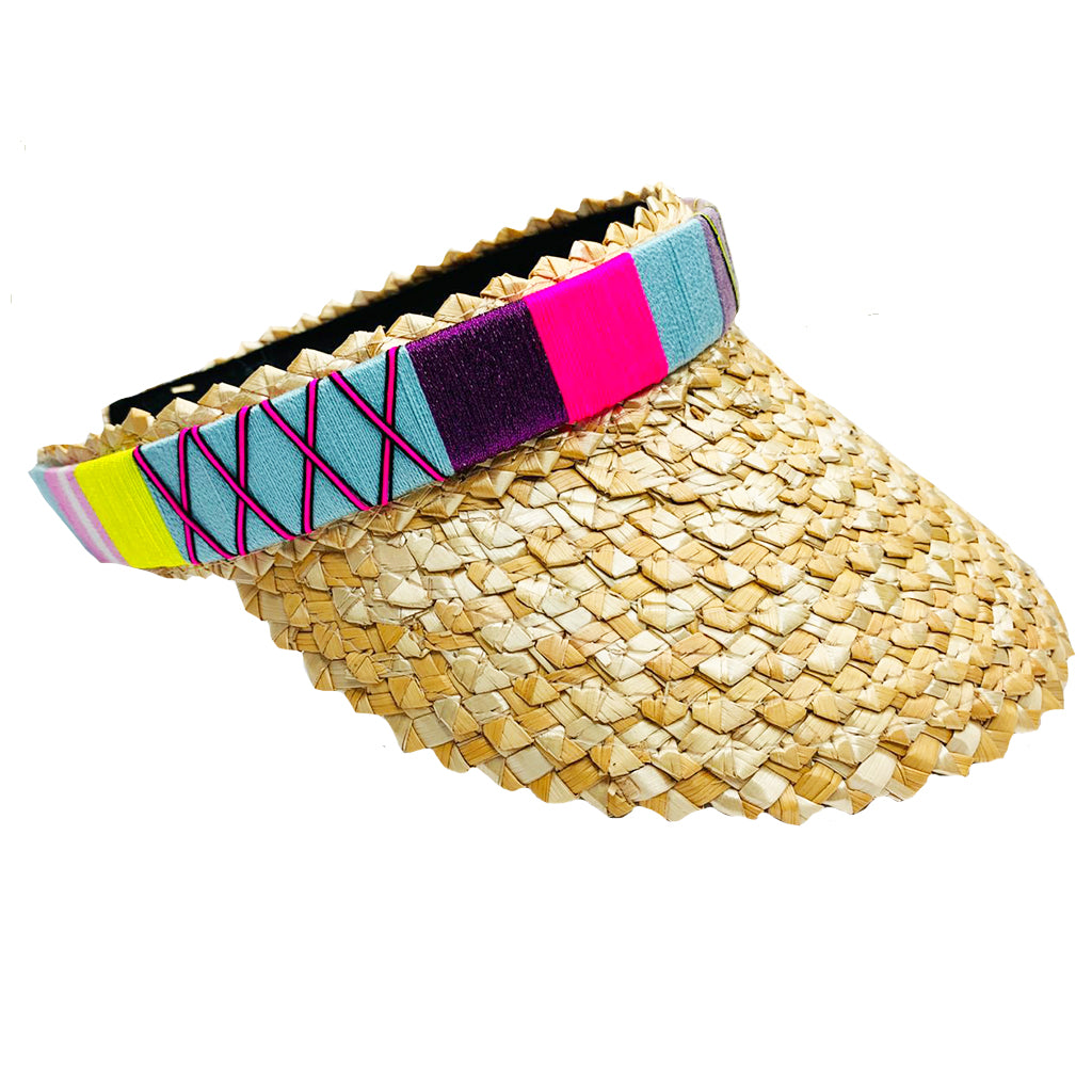 Bridget Visor Straw Hat