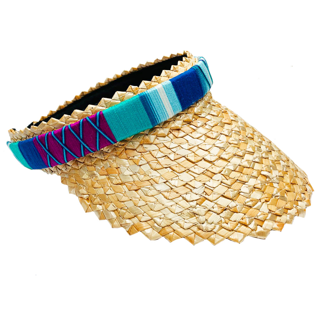 Sara Visor Straw Hat