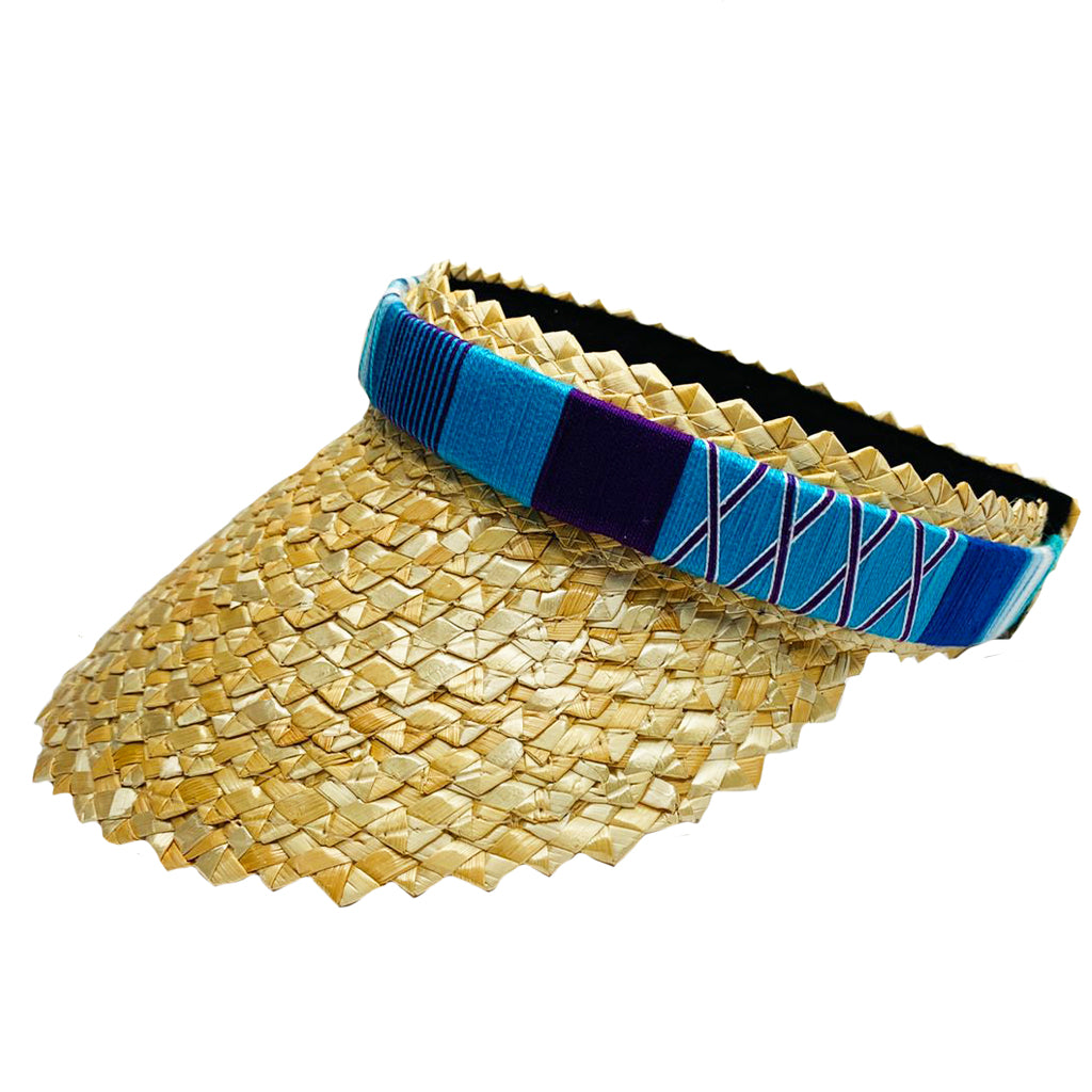 Sara Visor Straw Hat
