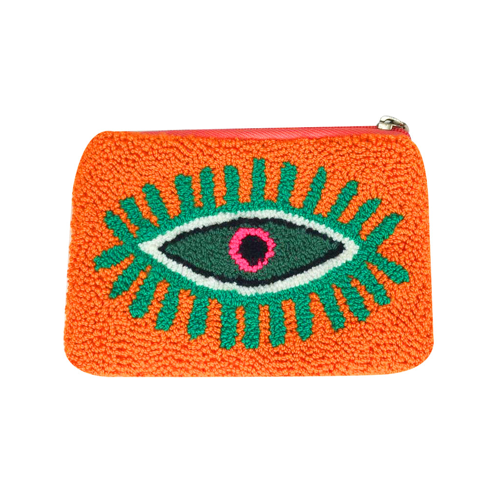 Orange & Green Coin Purse