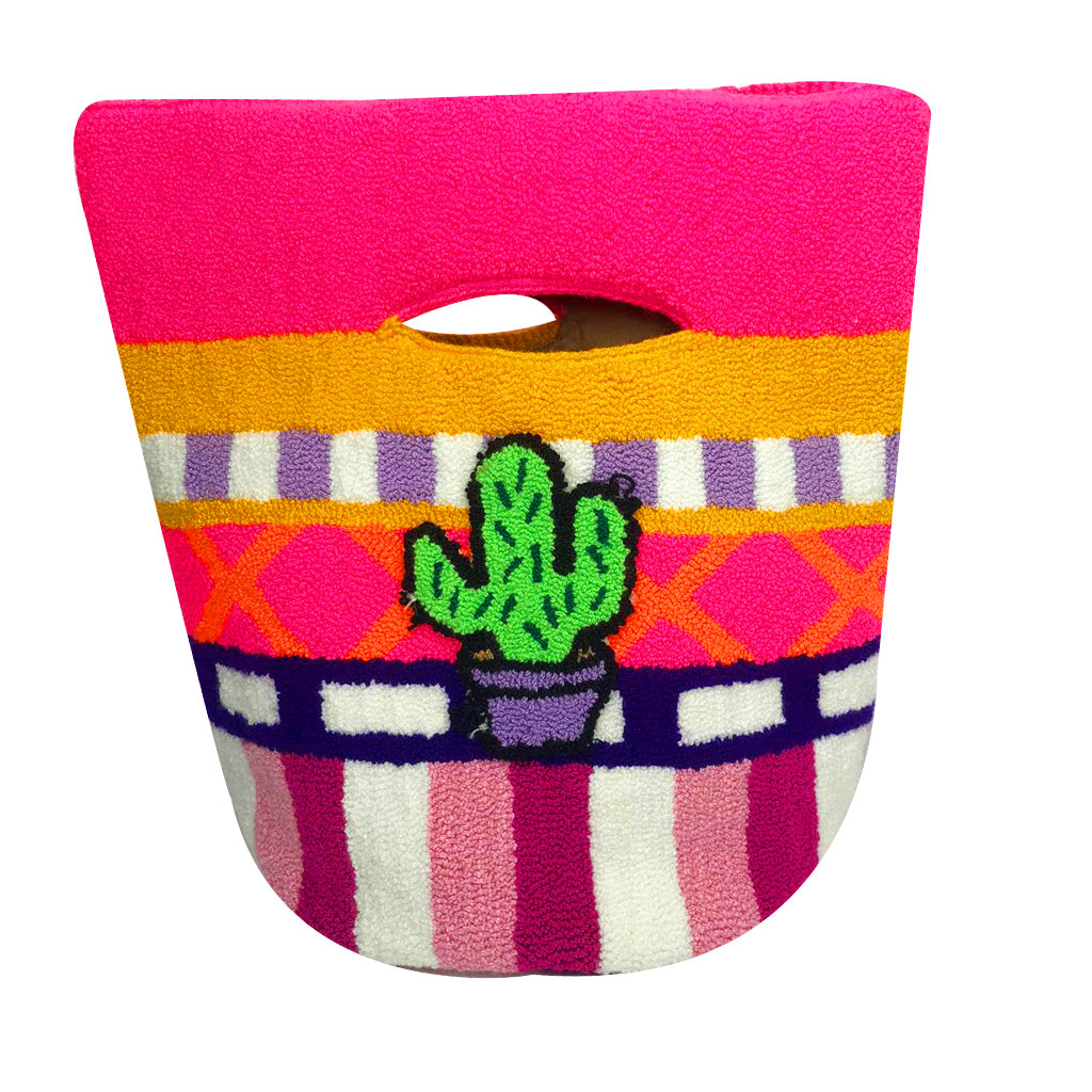 Cacti Pink Mini Handbag
