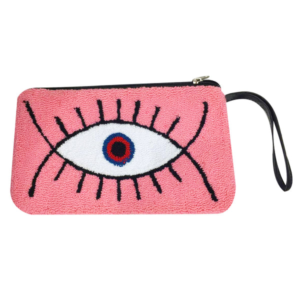 Pink Eye Clutch