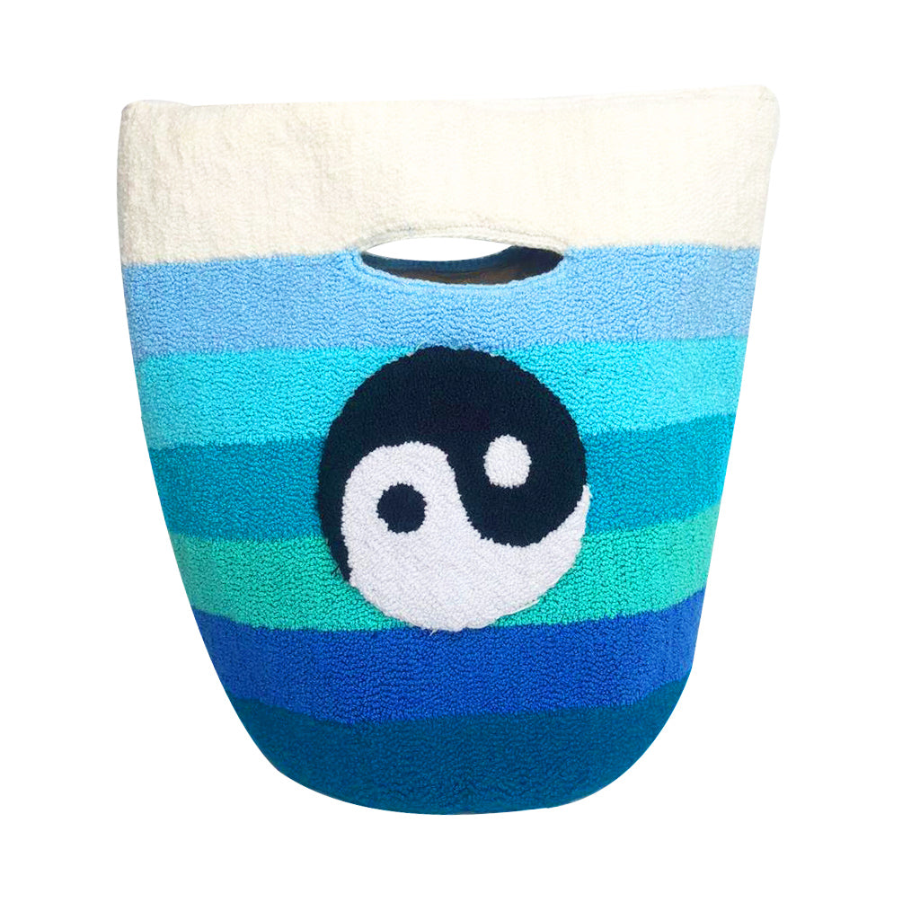 Yin & Yang Blue Mini Handbag