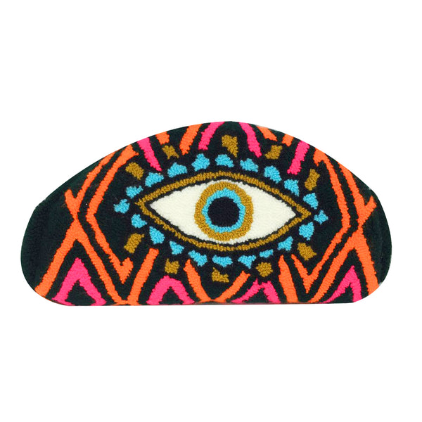 Black & Orange Cosmetic Bag
