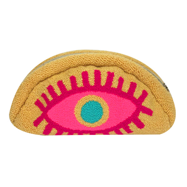 Brown & Pink Cosmetic Bag