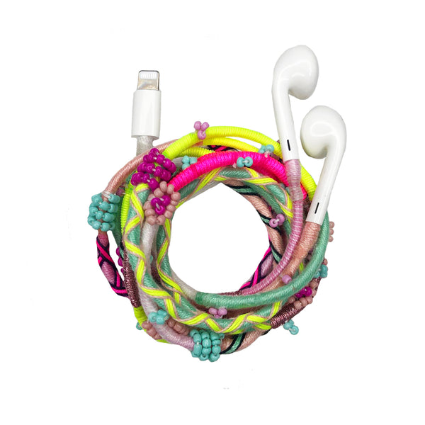 Isabella Beaded Earphones
