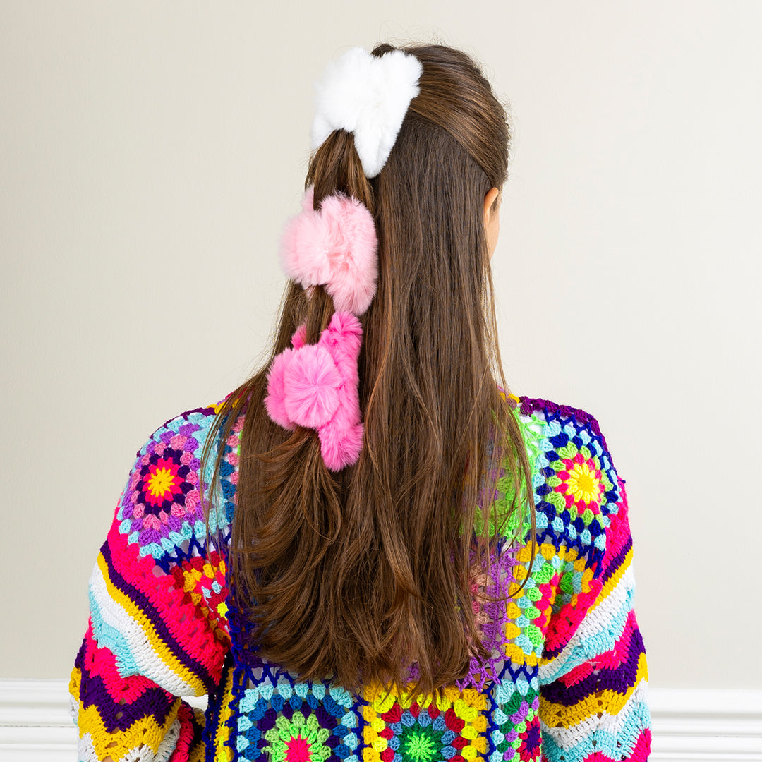 Pink Furry Clip