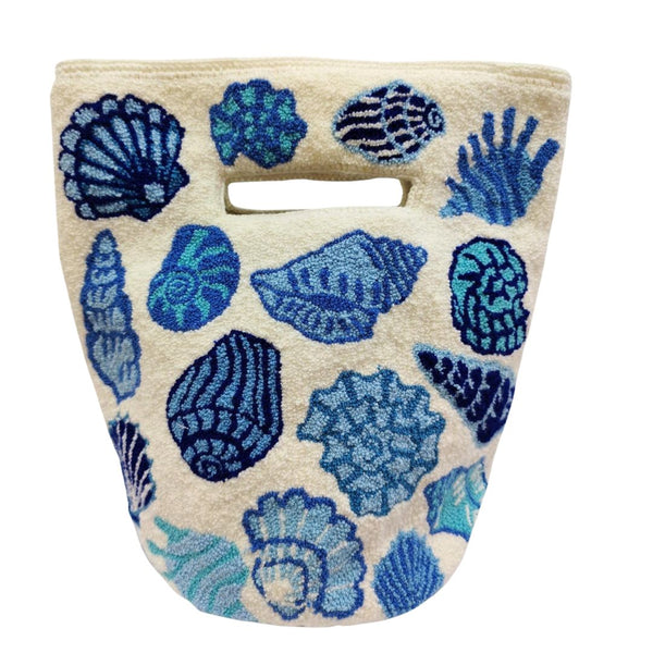 Blue Seashells Handbag