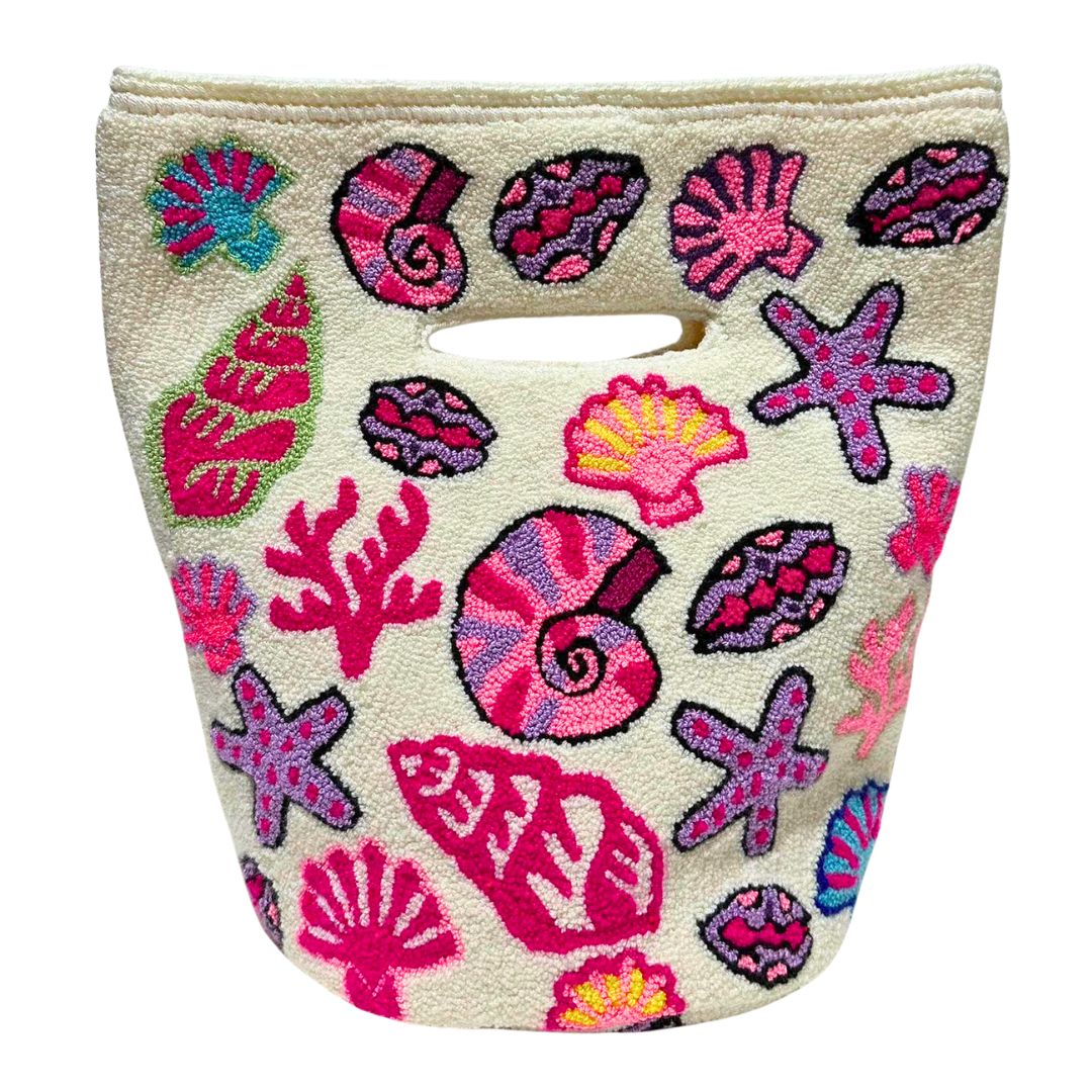 Pink Seashells Handbag