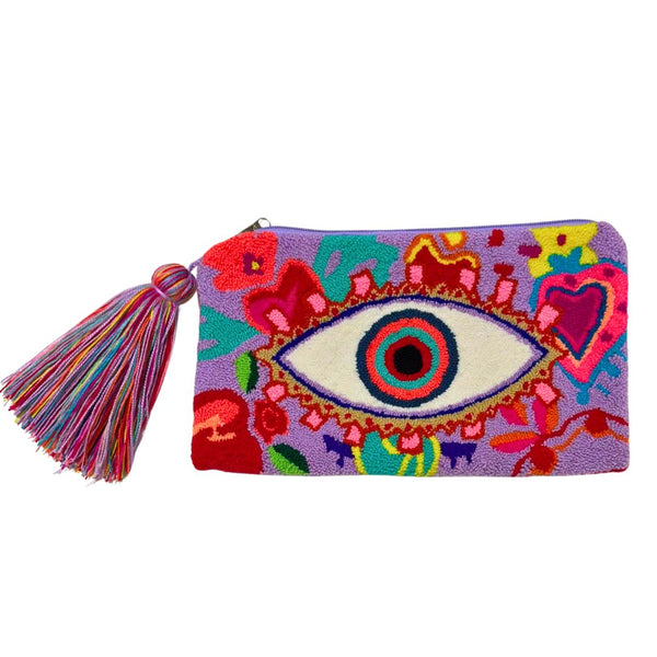Lilac Eye Clutch