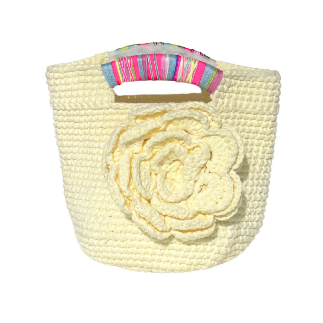 The Infinite Rose White Bag