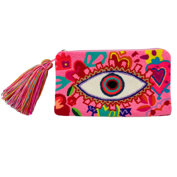 Pink Eye Clutch