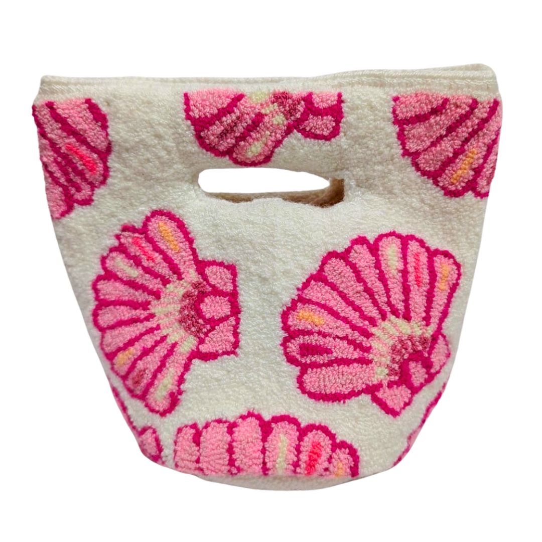 Mini Fuschia Shell Bag