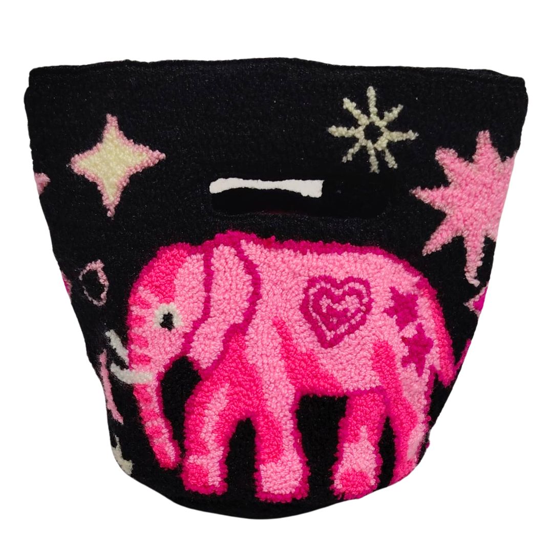 Mini Pink Elephant Bag