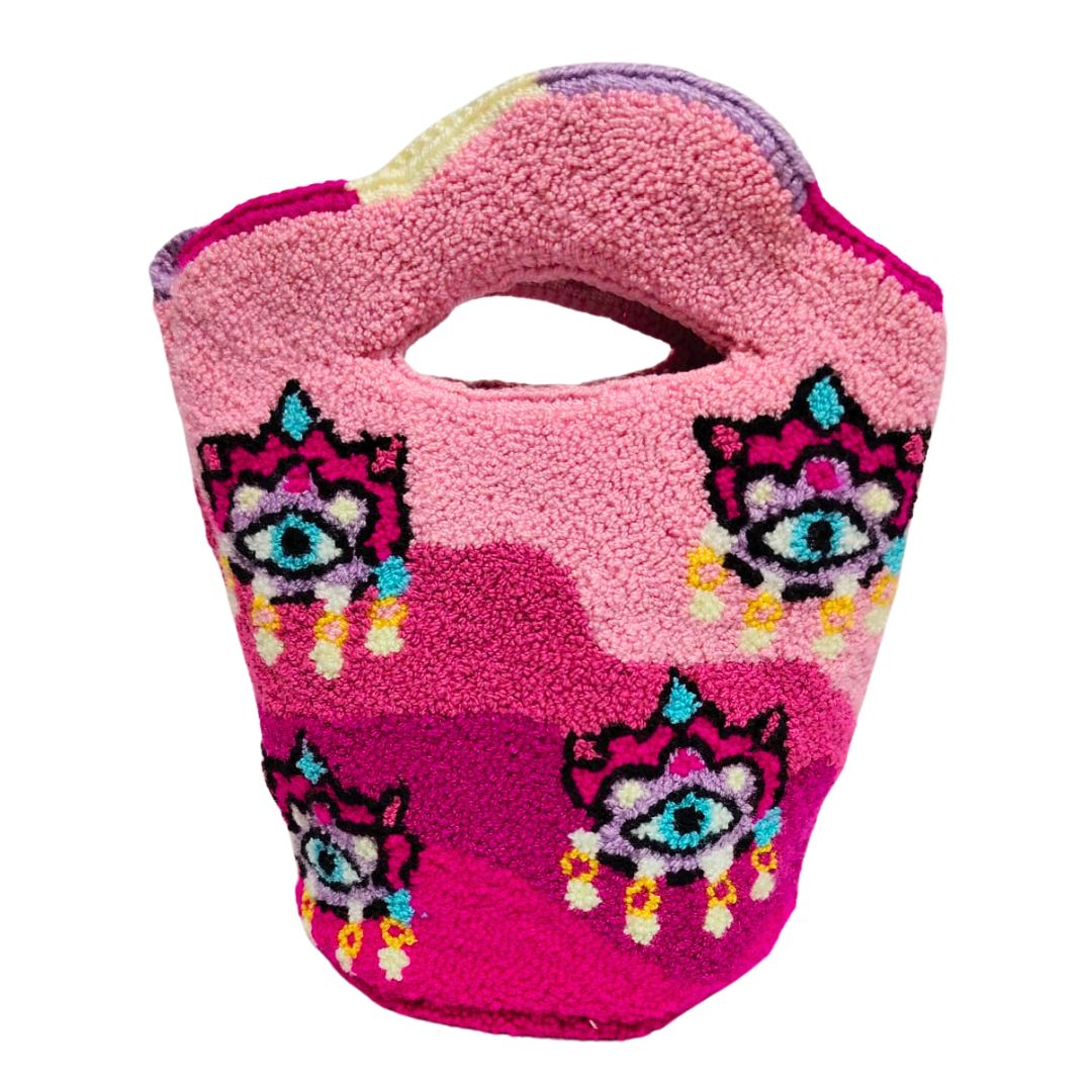 Mini Assymetrical Eyes Bag
