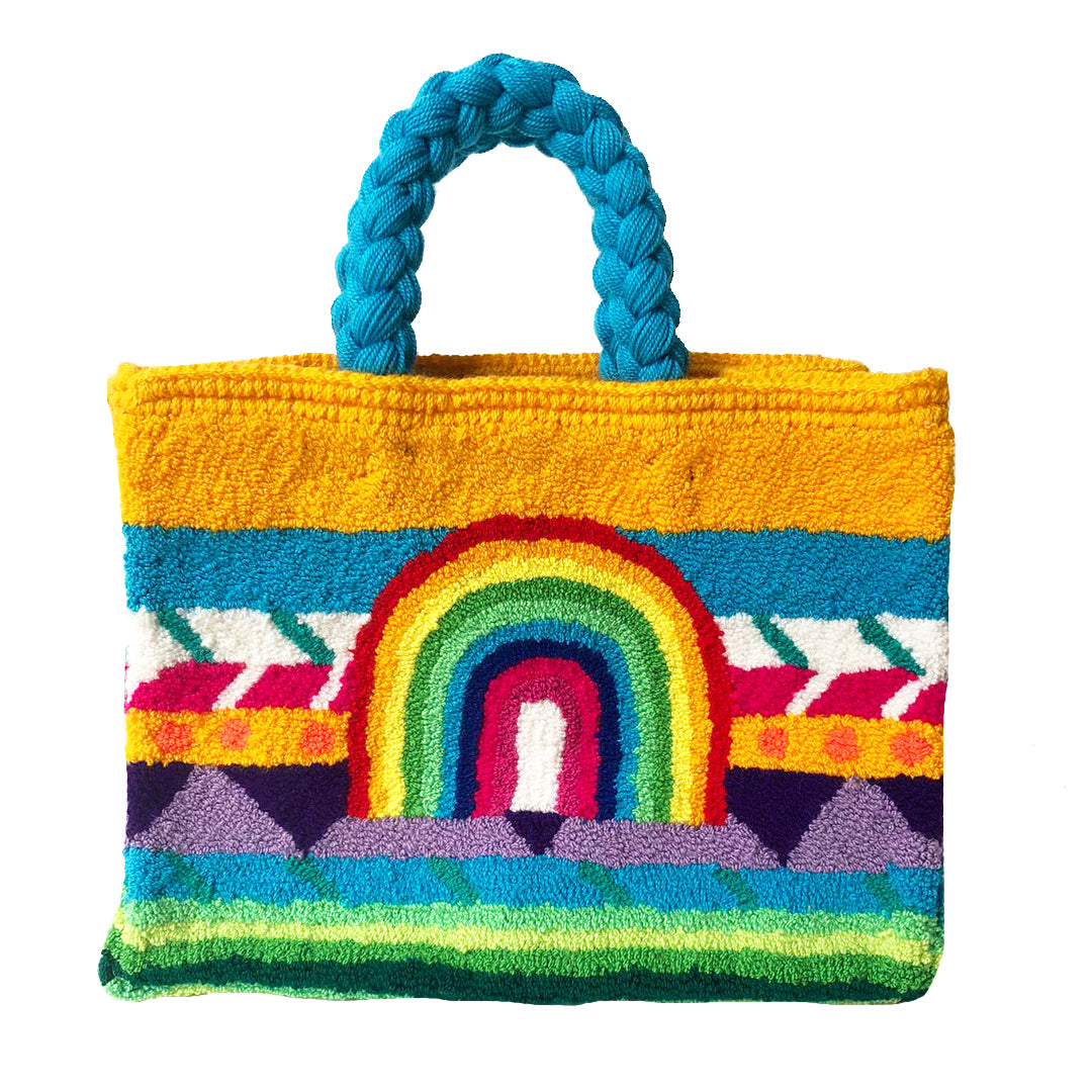 Rainbow Mini Tote Bag