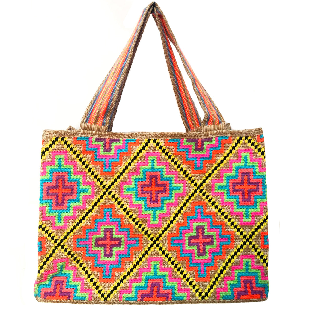 Le Pom Pom Large Tote Bag