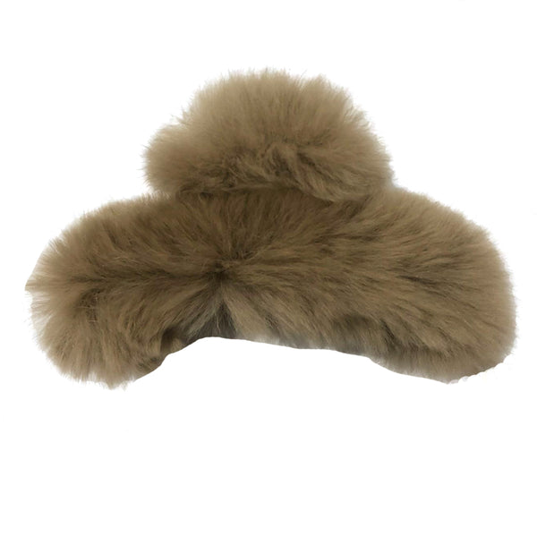 Brown Furry Clip