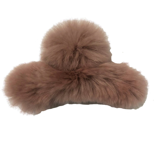 Tan Furry Clip