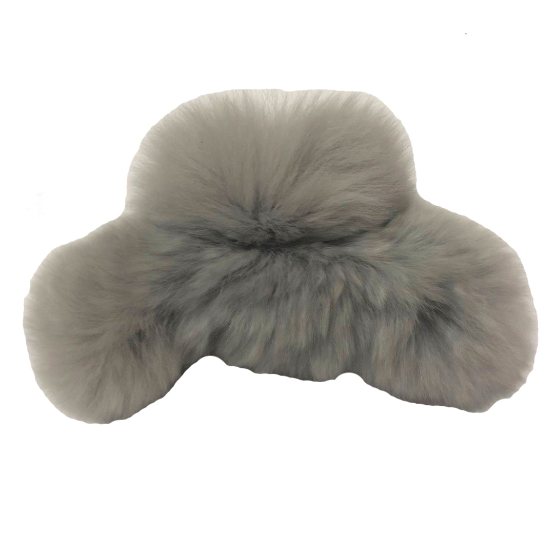 Grey Furry Clip
