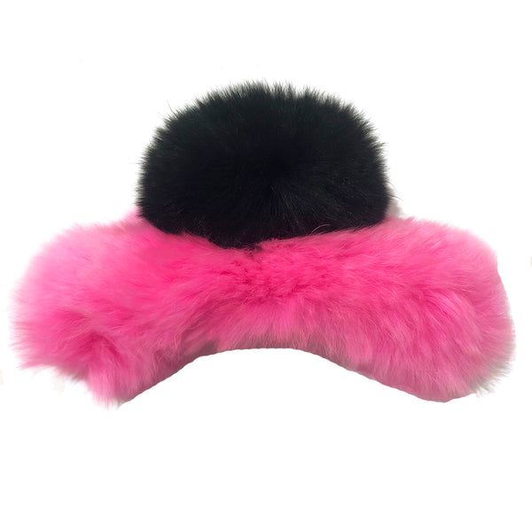 Pink Furry Clip