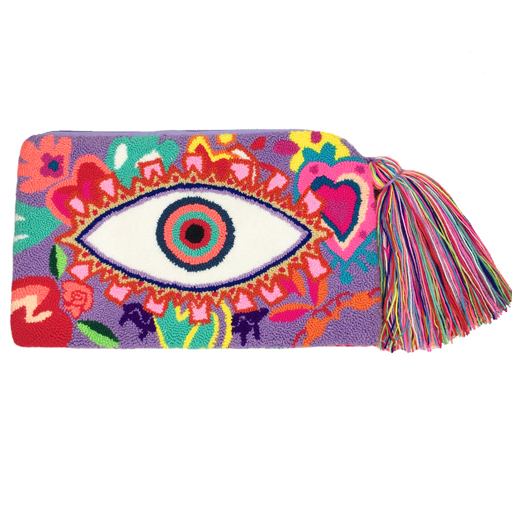 Lilac Eye Clutch