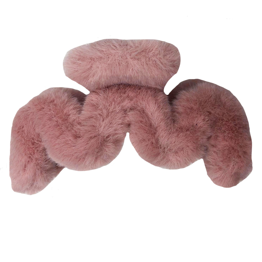 Beige Furry Clip