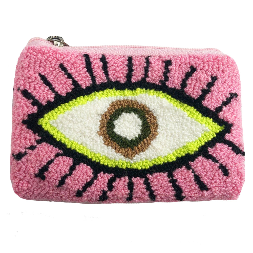 Pink & Yellow Coin Purse