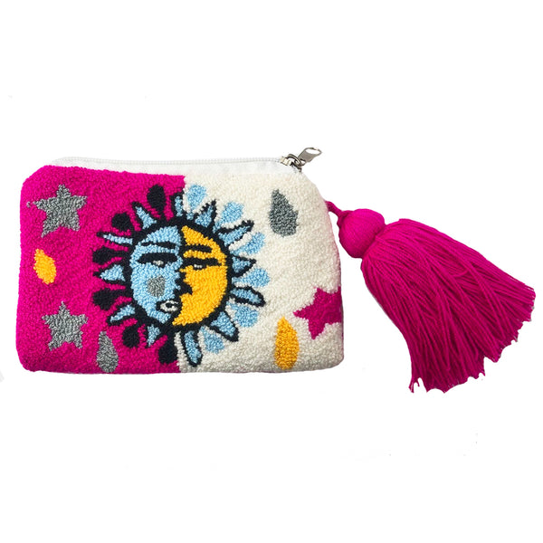 Pink Zodiac Coin Purse