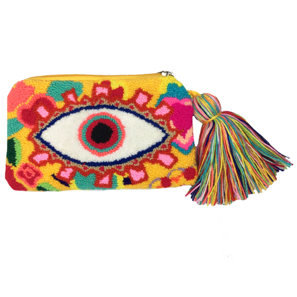 Yellow Eye Coin Purse