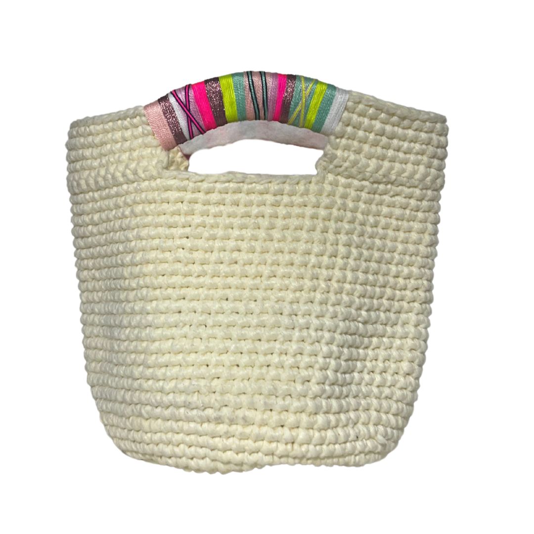 The Infinite Rose White Bag