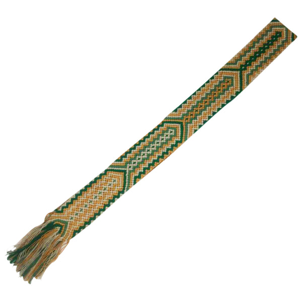 Olive & Green Friendship Bracelet Bag Strap