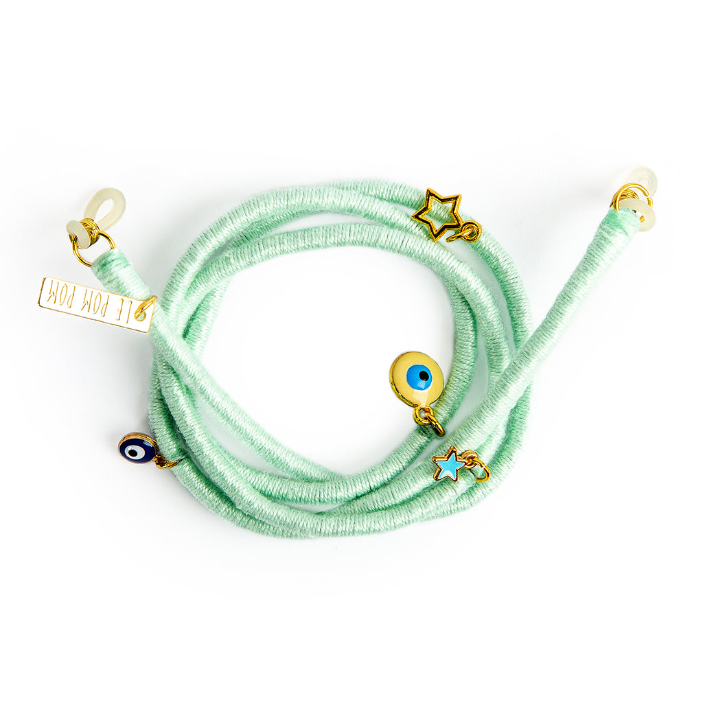 Mint Lanyard & Glasses Strap