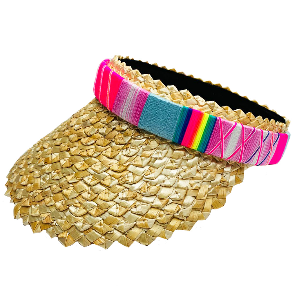 Aya Visor Straw Hat