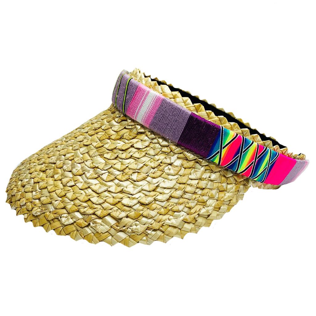 Bridget Visor Straw Hat