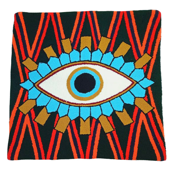 Black & Blue Cushion Cover