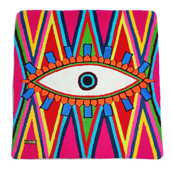 Red & Blue Cushion Cover